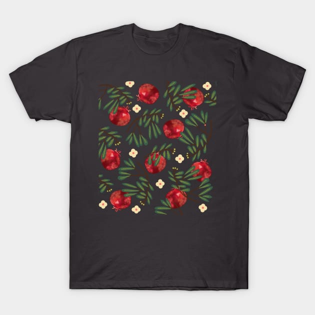 fruits and flowers T-Shirt by Pacesyte